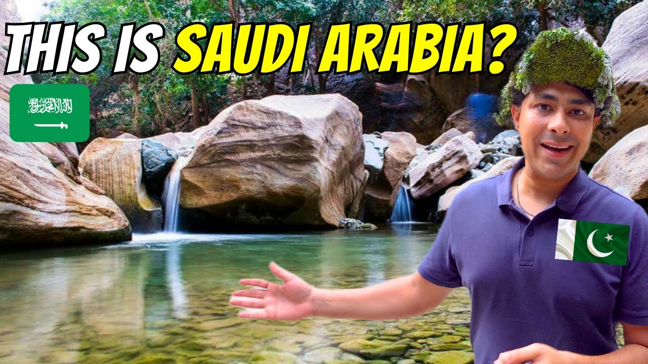 HOW IS THIS SAUDI ARABIA? WE DISCOVERED A HIDDEN OASIS IN SAUDI MOUNTAINS S4 E37 IMMY &TANI