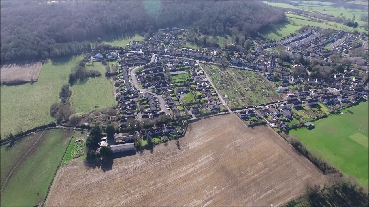 Above Bathford, Batheaston and Box (and some trains)