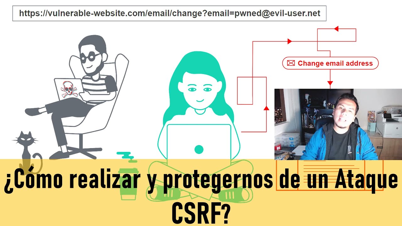 Vulnerabilidad CSRF - Explicación, vector de ataque y solución (Español)