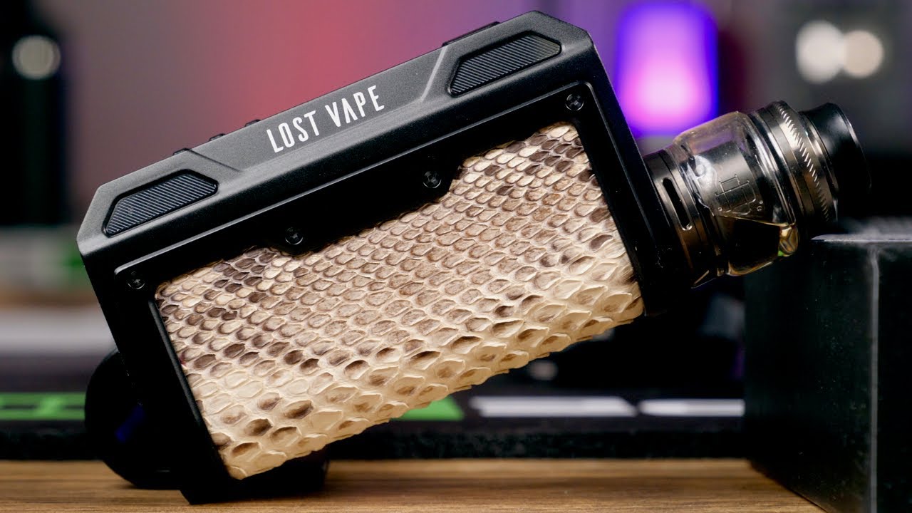 Thelema DNA250C by Lost Vape - Gorgeous!