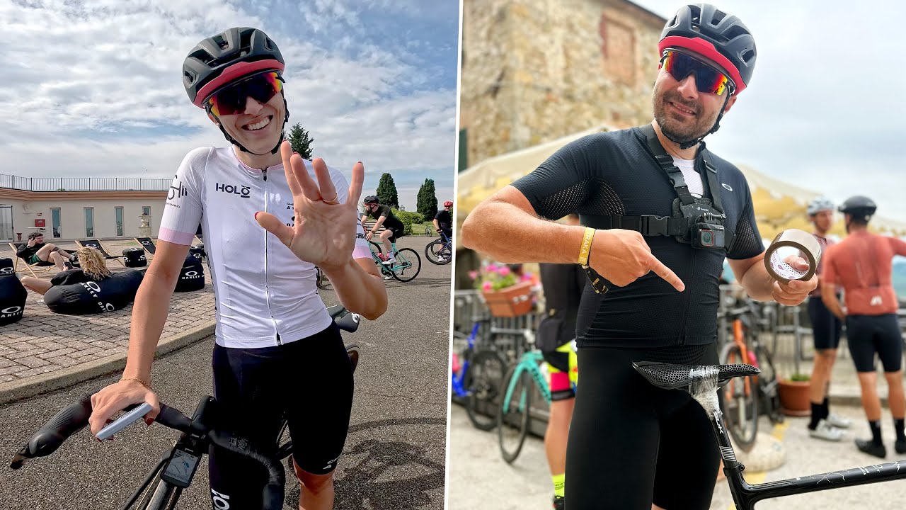 La TOSCANA IN BICI è una meraviglia! 🚴🏻‍♂️ GIRO D'ITALIA a Siena