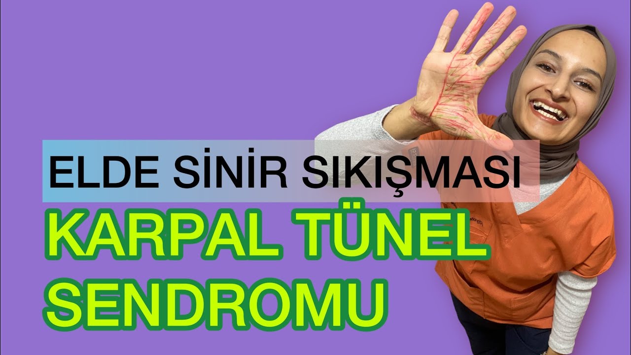 ELDE SİNİR SIKIŞMASI / KARPAL TÜNEL SENDROMU EGZERSİZLERİ #fizyoterapistmacide #karpaltünel