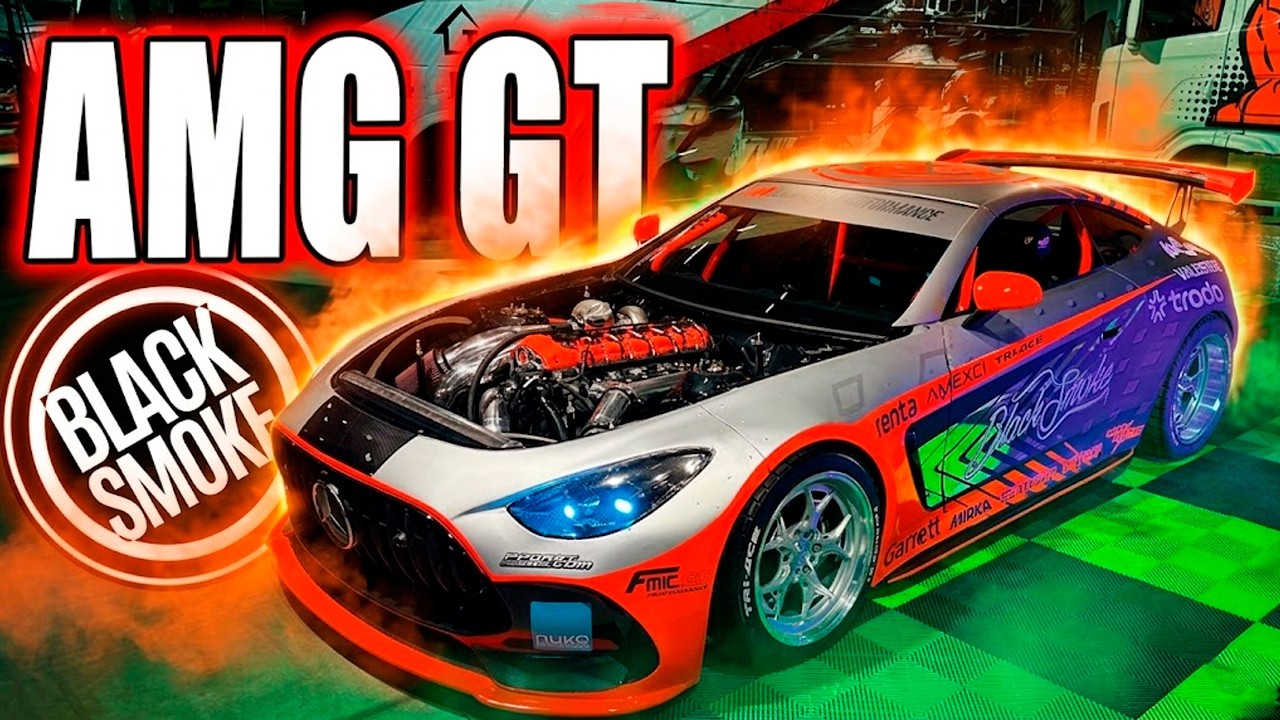 Compund TURBO DIESEL Drifting auto