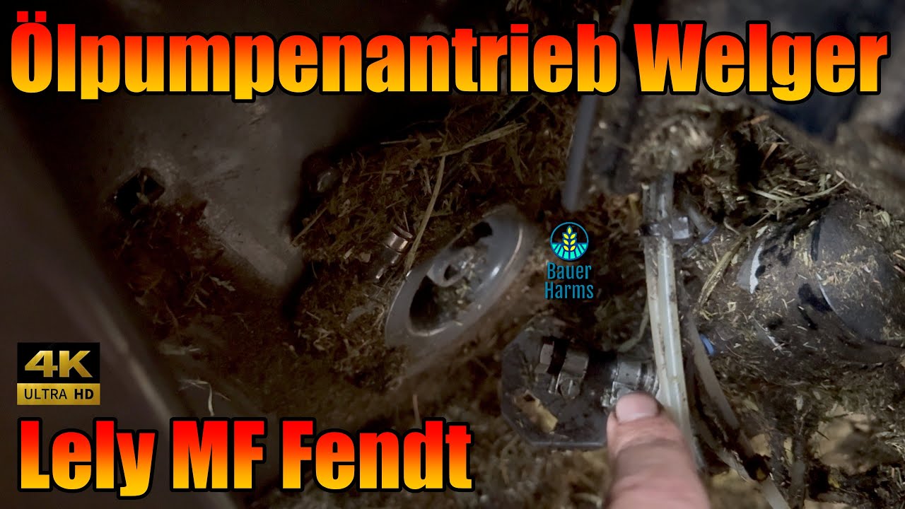Ölpumpenantrieb Welger Lely Fendt MF Rundballenpressen z.b. RP160 v RP 535 RPC160V