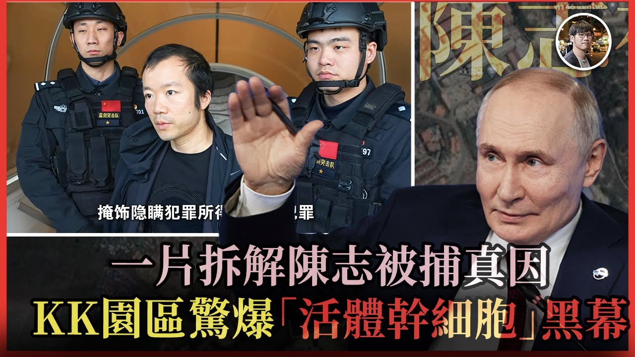一片拆解陳志被捕真因！KK園區驚爆「活體幹細胞」黑幕：揭秘權貴專屬「暗黑回春」名單，誰在用人血換青春？｜快閃拆解經濟精華【FDB Asset Management 特約贊助】