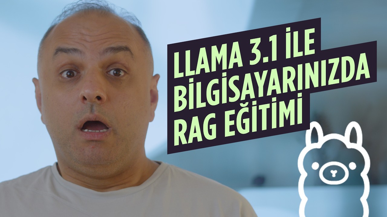 🚀 İnanılmaz Ücretsiz Uygulama! 🤯 RAG ile Llama 3.1 Modelini Nasıl Eğittim? 🧠💻