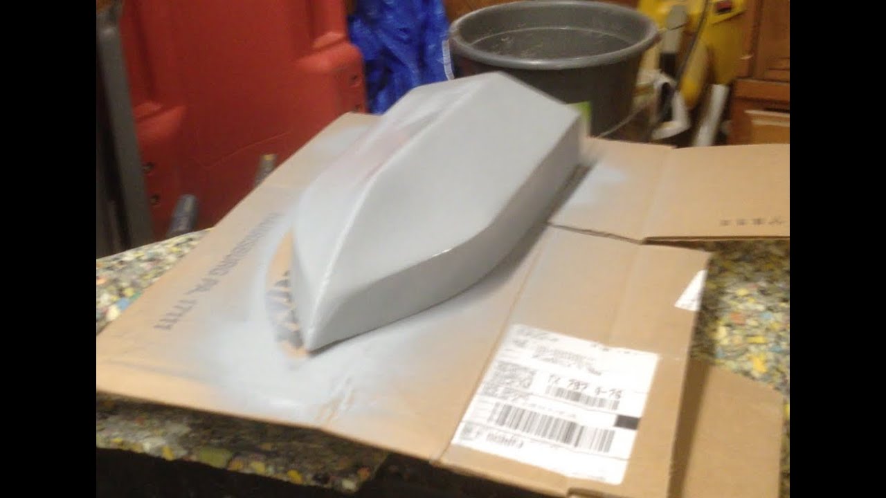 Building An RC Boat Out Of Trash (Part 1: Hull Template)