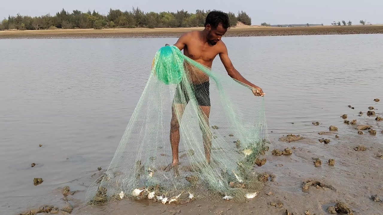 Chandan fhising Net viral Net video 🐠😱