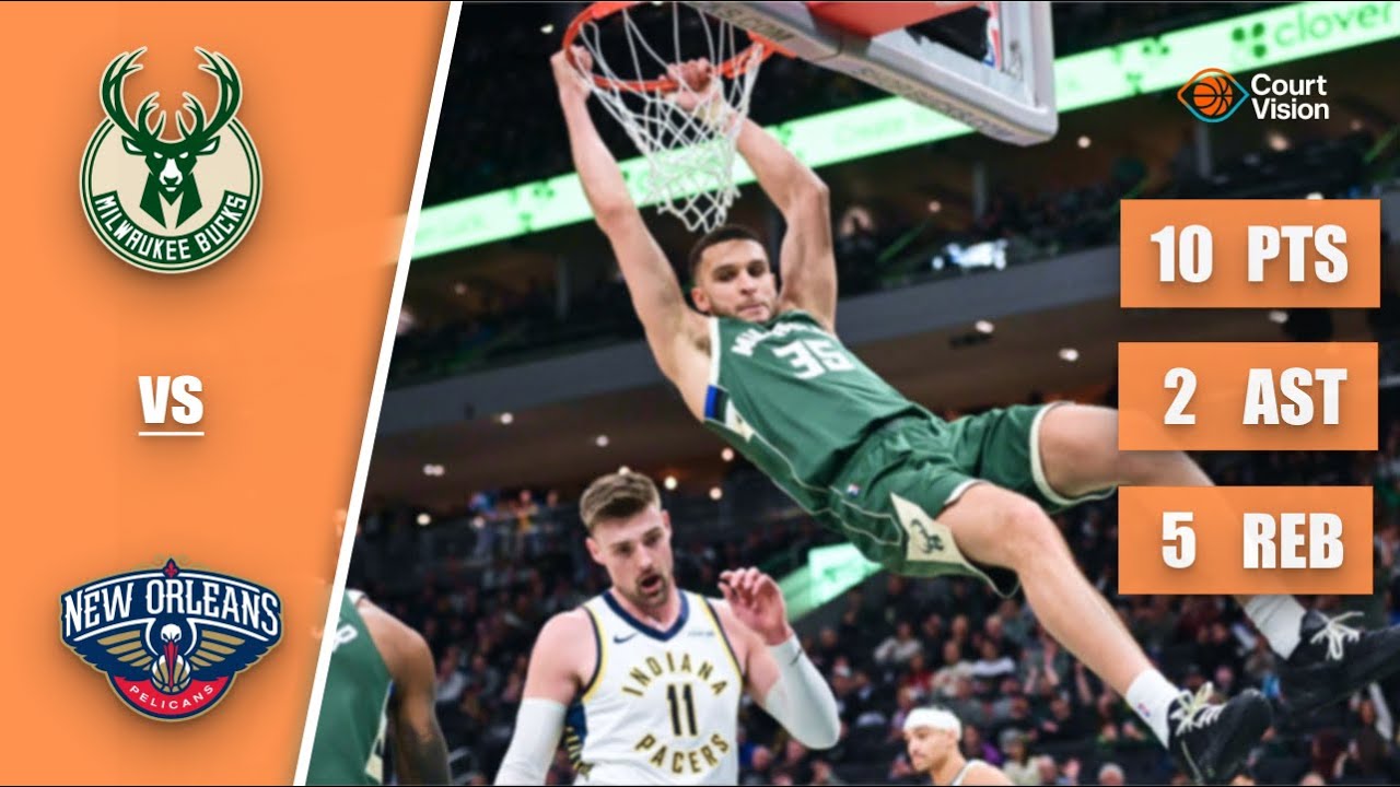 Pete Nance - 10 Points, 2 Assists, 5 Rebounds vs Pelicans - 2025-26 Regular Season