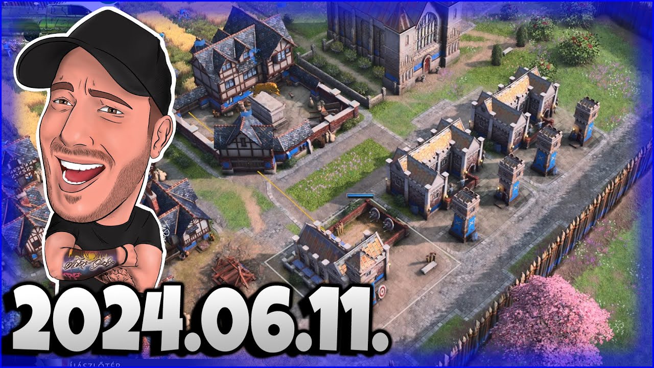 HATALMAS ÖSSZECSAPÁSOK | Age of Empires IV (2024-06-11)