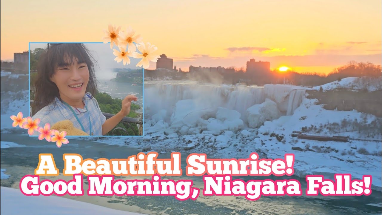 A Morning Sunrise,  Here In Niagara Falls, Canada! 🧸💕 Let's Explore Together!