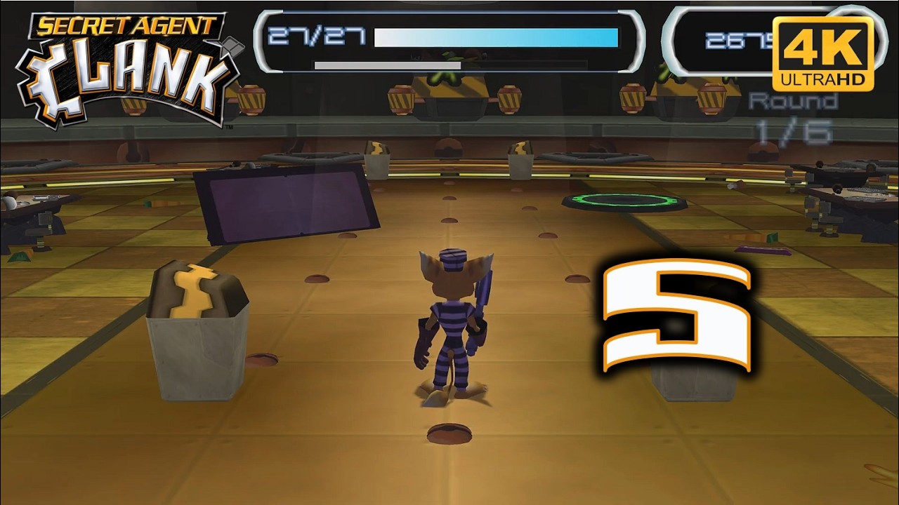 Secret Agent Clank - Playthrough Part 5: Food Fight! - Prison Planet