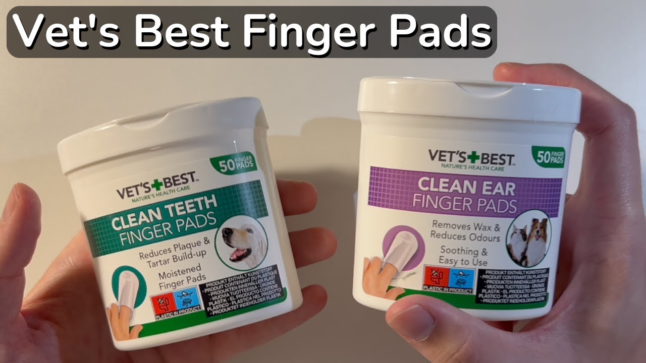 Vet’s Best Finger Wipes Review - Dental & Ear Care for Dogs and Cats