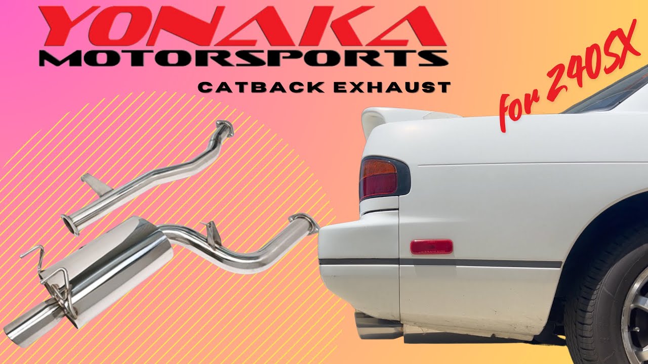 THE BEST CATBACK EXHAUST FOR 240SX!