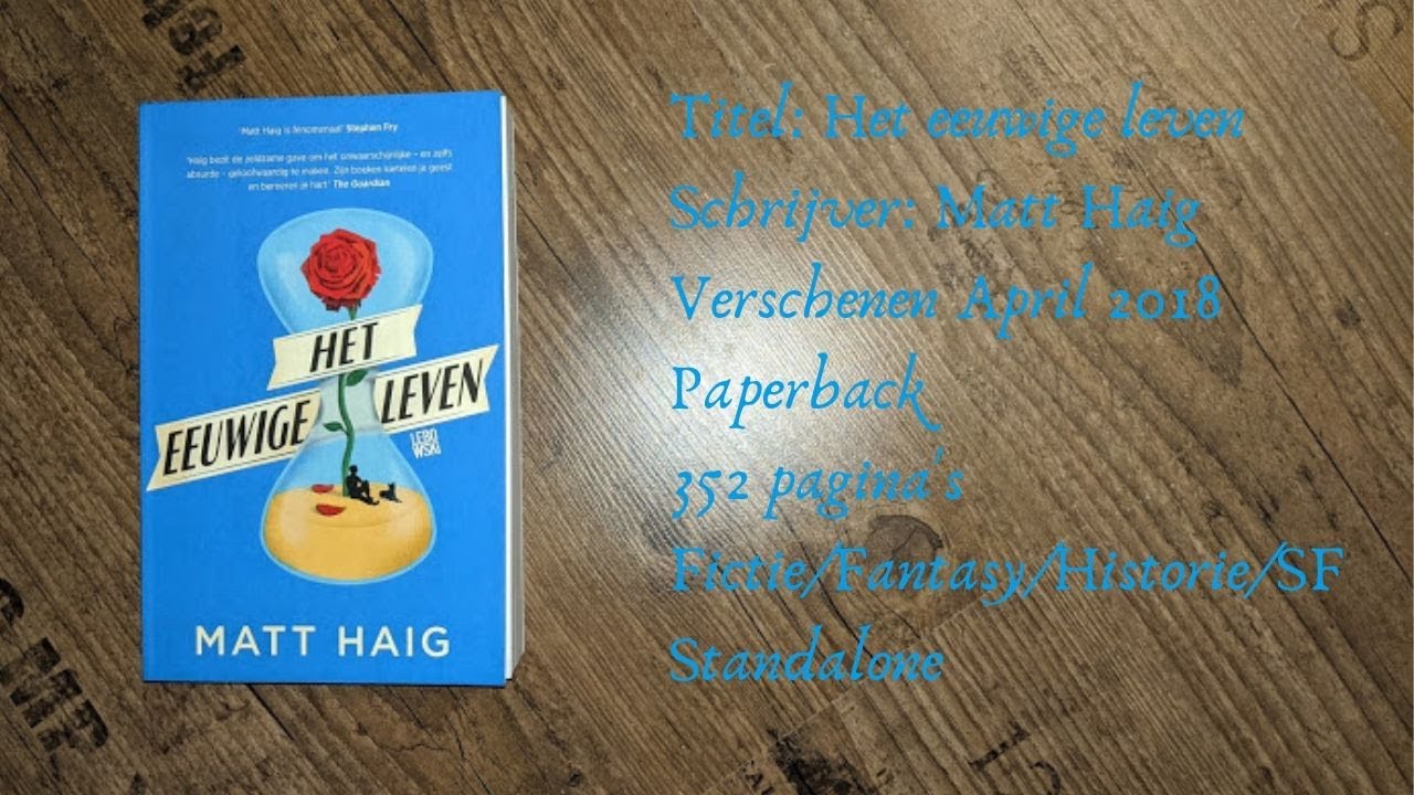 Boekrecensie: Het eeuwige leven - Matt Haig