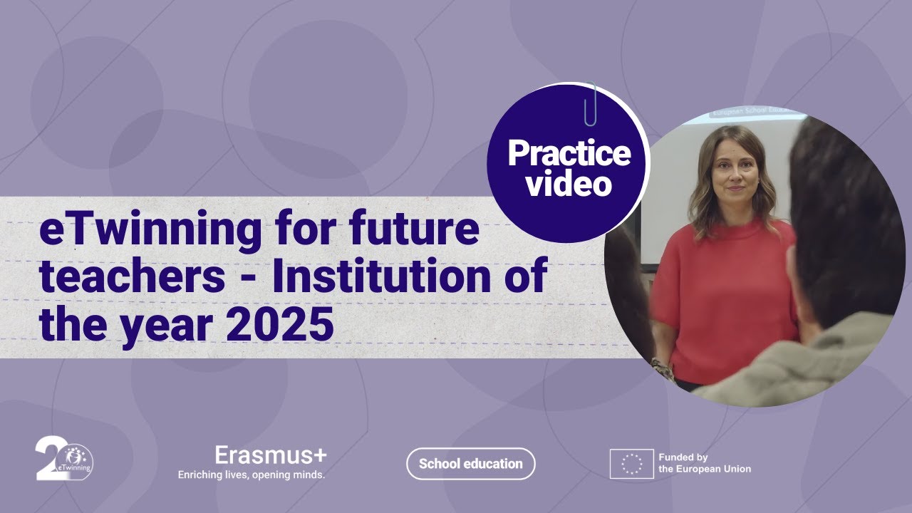 eTwinning для будущих учителей — учреждение года 2025