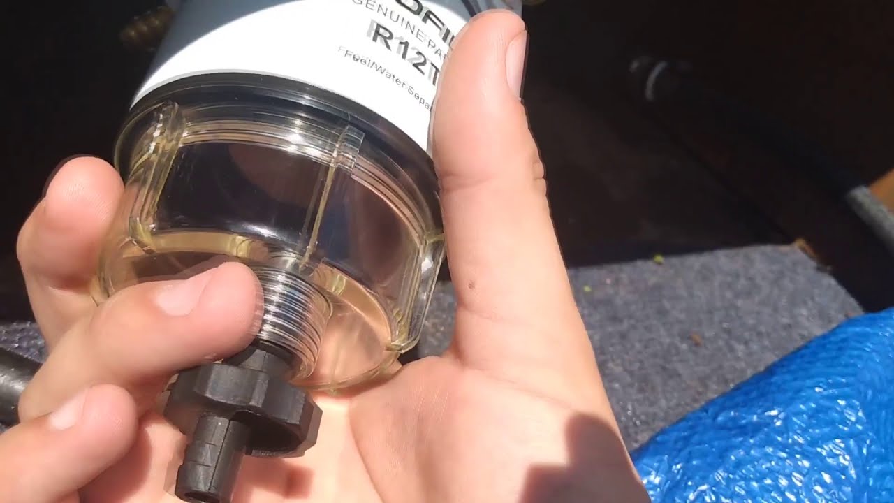 How To Install A Fuel Water Separator On A Boat
