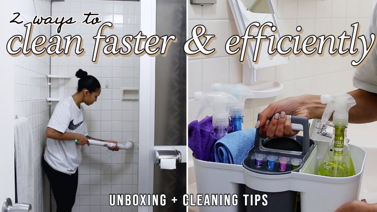 How I Clean Faster & Efficiently | Unboxing NEW Amazon Cleaning Tool | 15 Minute Cleaning Routine