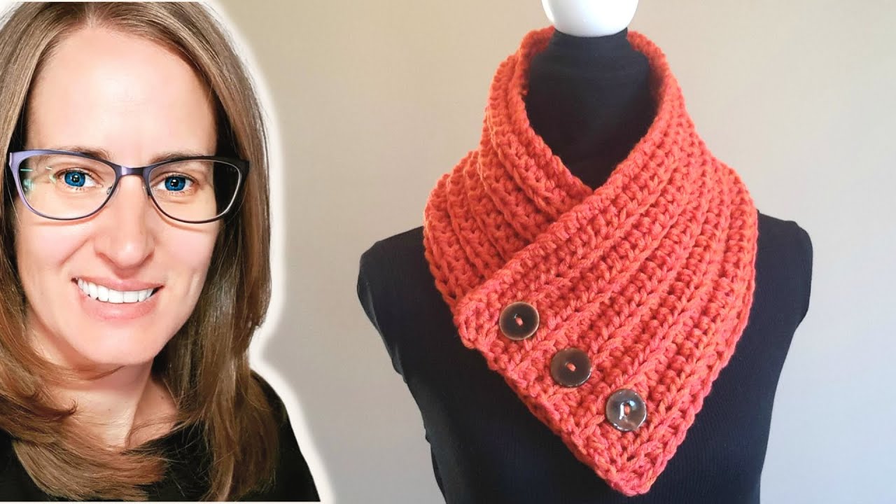 EASY Its Fall Y'all Cowl Crochet Tutorial tutorial cowl withclare