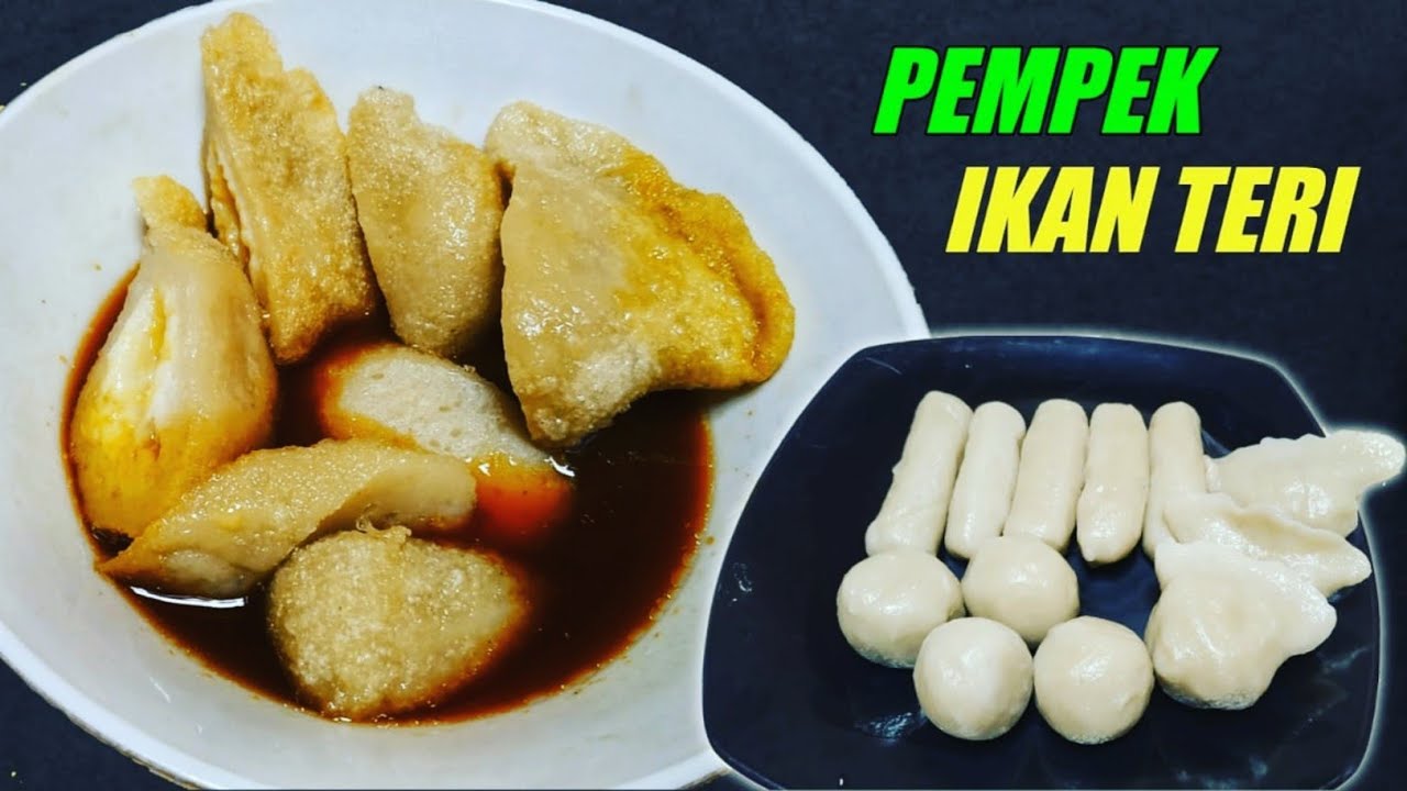 RESEP PEMPEK IKAN TERI || LEMBUT DAN KENYAL