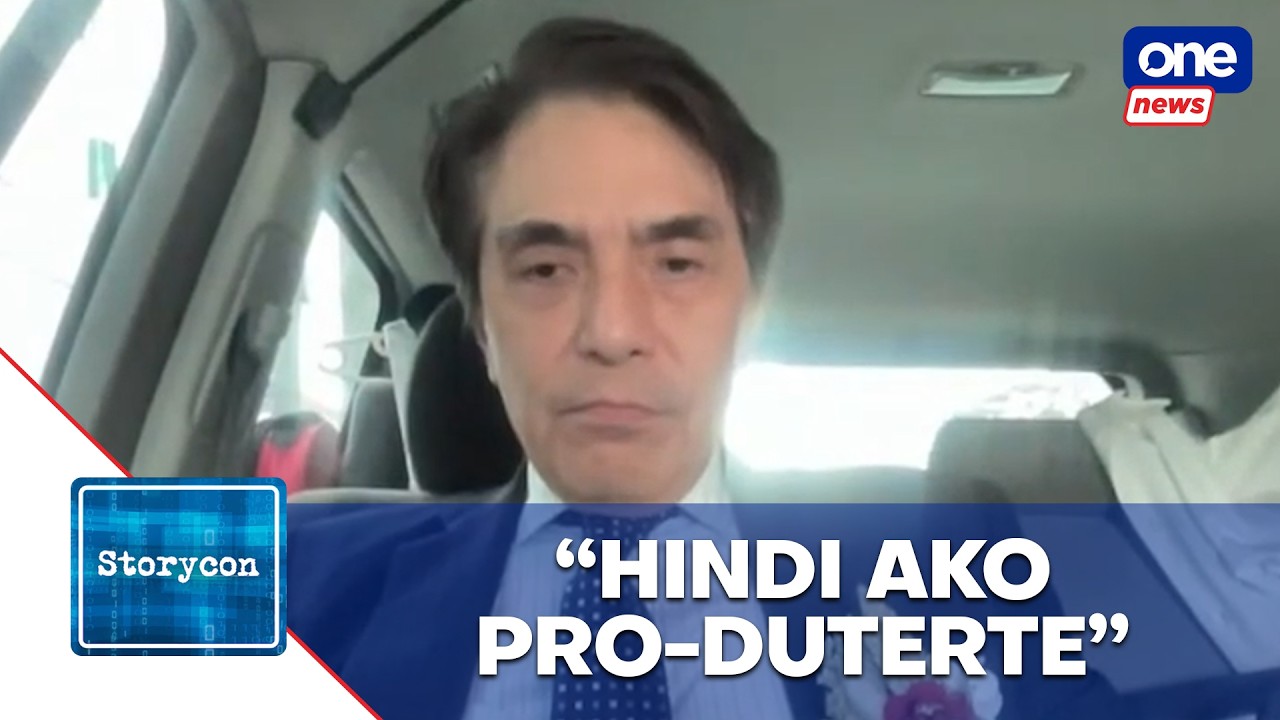 Tiangco denies being a pro-Duterte supporter | Storycon