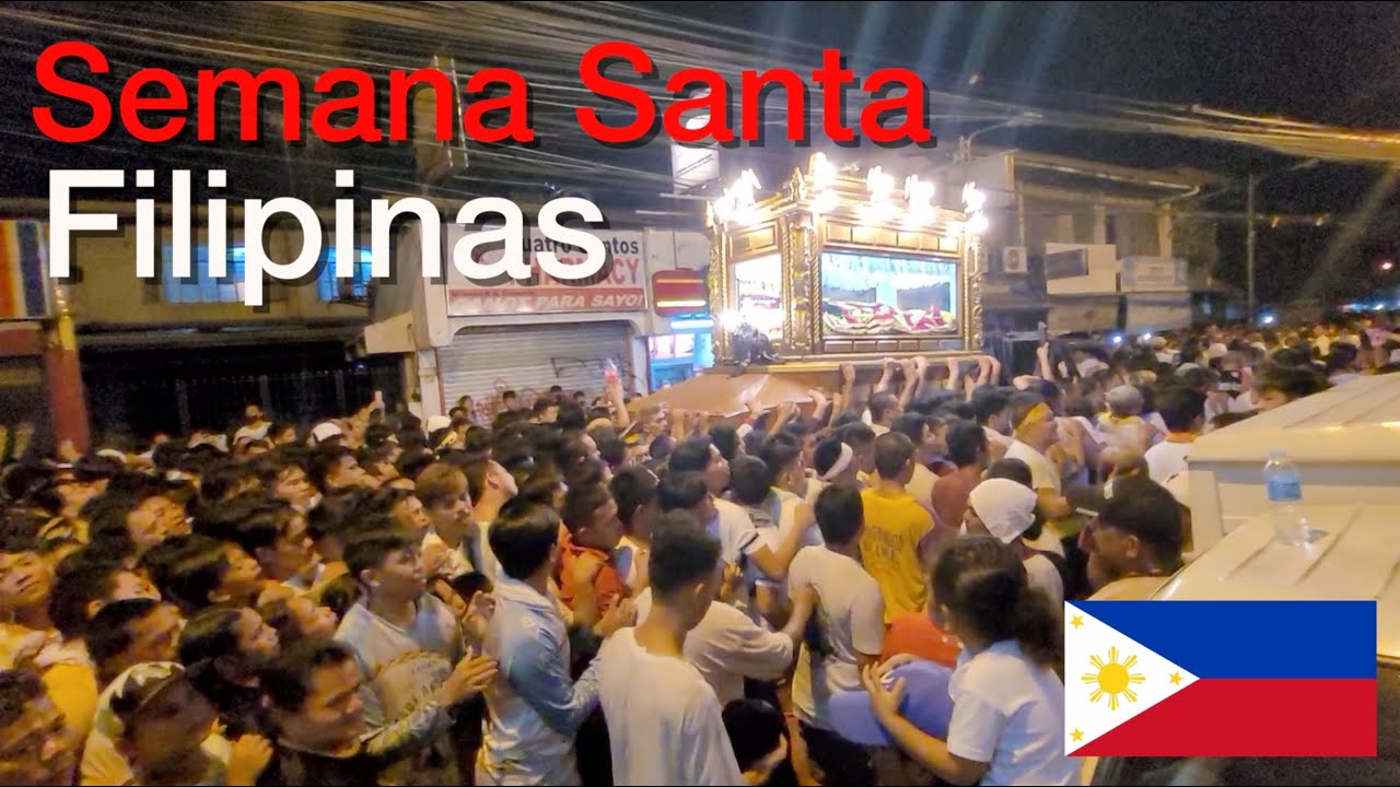 Semana Santa en FILIPINAS Procesiones Tradicionales