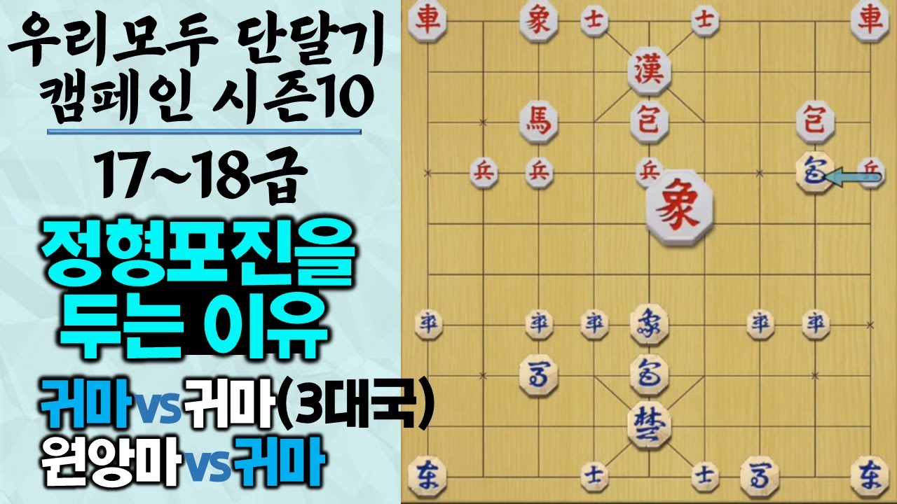 장기(우리모두 단올리기 캠페인 시즌 10. 17~18급 영상입니다) #단계별영상 #북풍회참치
