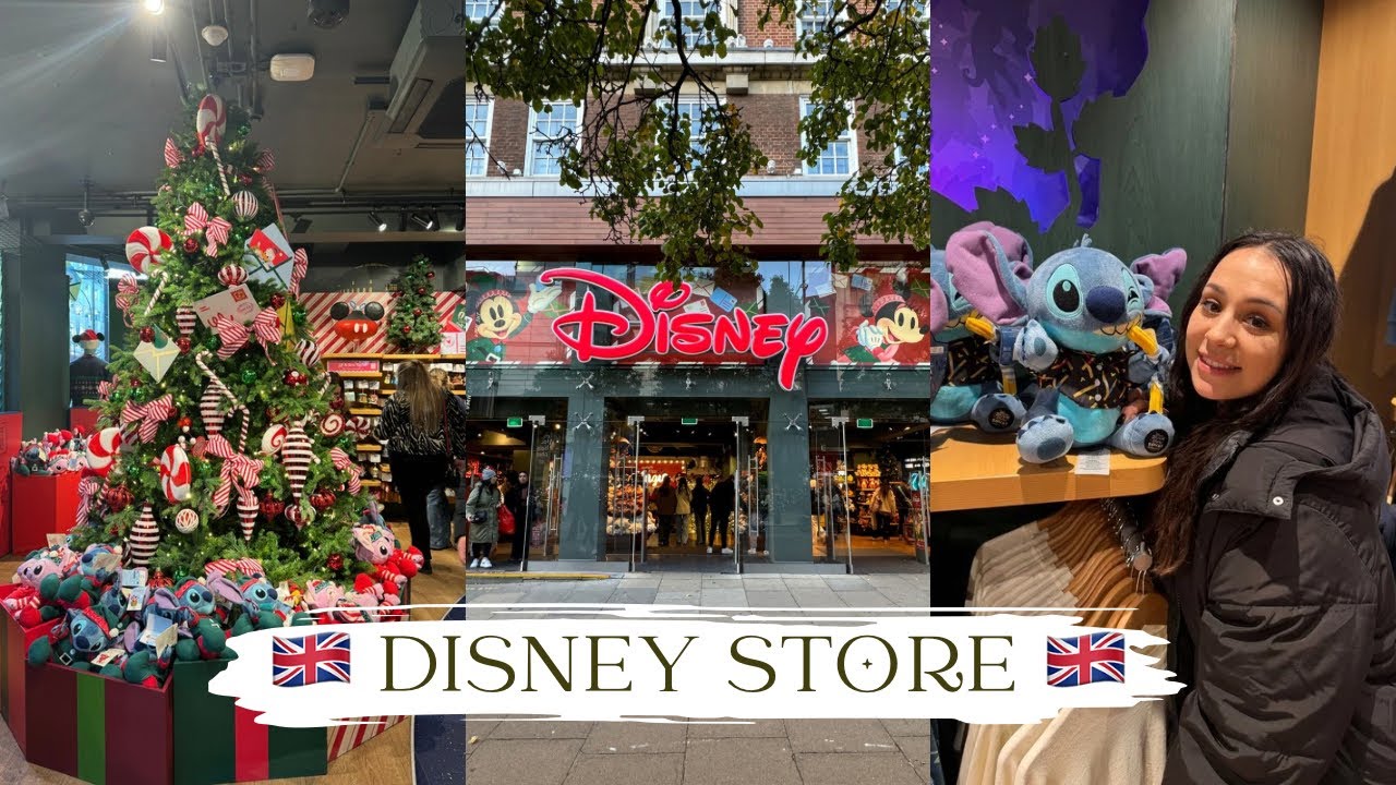 🇬🇧 Disney Store Vlog | London, Oxford Street, November 2024 🇬🇧