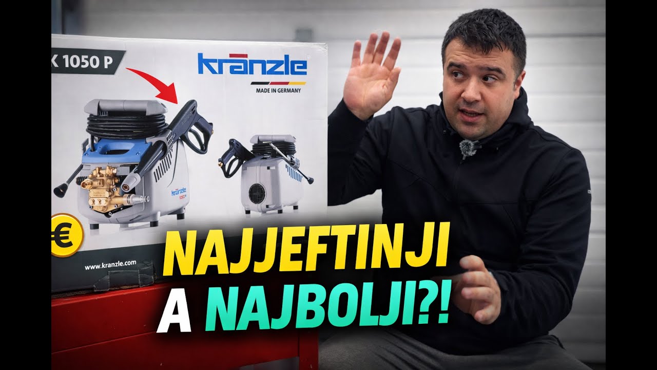 NAJJEFTINIJI, A NAJBOLJI PERAČ POD PRITISKOM | Kranzle K 1050 P Review