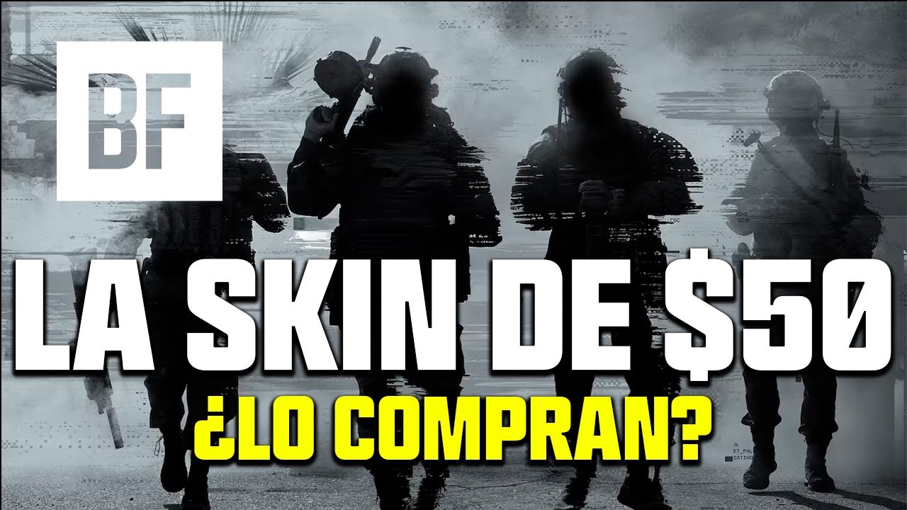 La prueba de que BF puede darnos estas SKINS reales, La SKIN de $50 en BATTLEFIELD 6