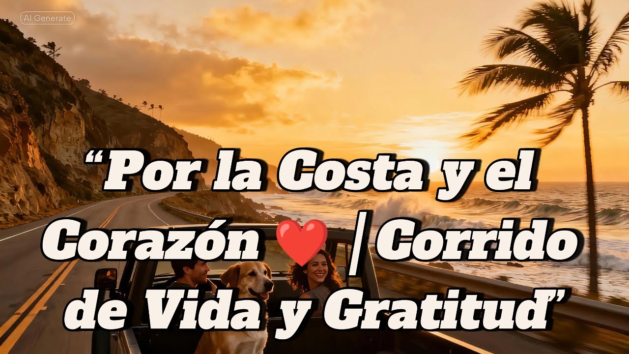 Camino del Alma 🚙🌅 (Remastered) | Corrido Inspirador de Amor y Libertad by @RhythmTransformation