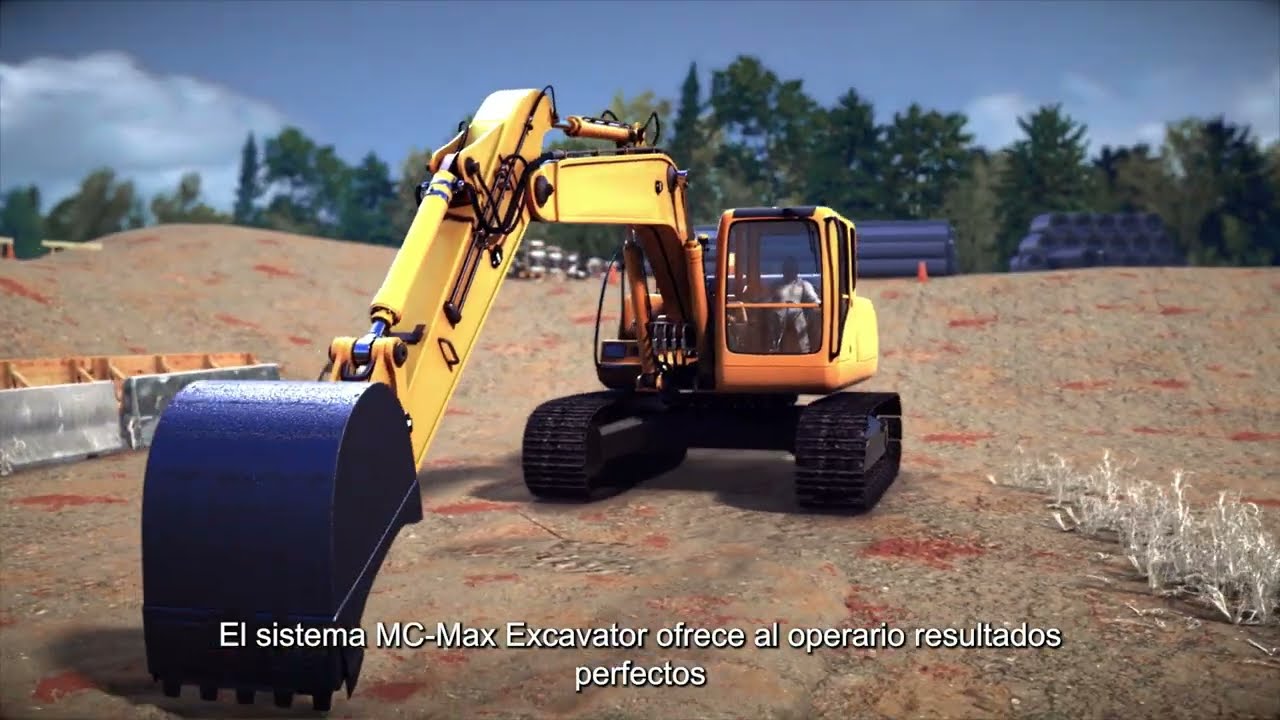 Topcon MC-MAC Excavator Tech Animation