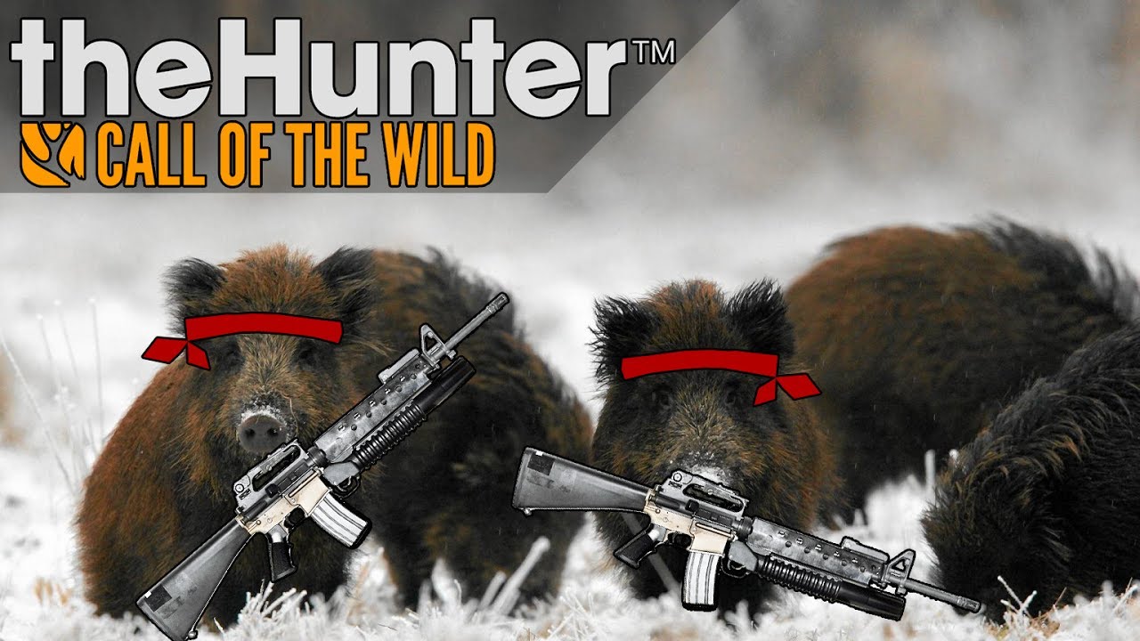 GRUPA MORDERCZYCH DZIK&Oacute;W! - theHUNTER: Call of the Wild [PL/HD]