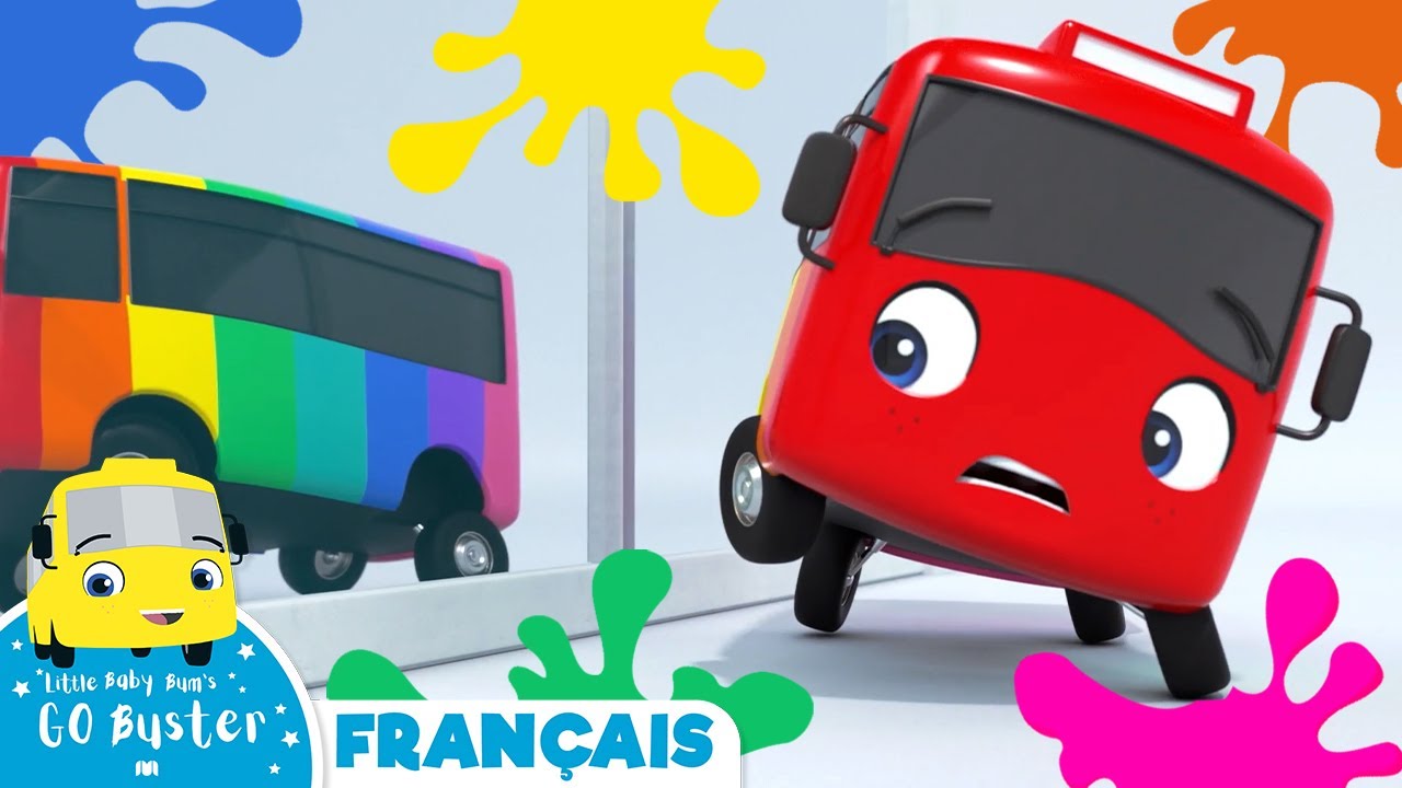 Go Buster en Français | Buster change de Couleur | Dessins Animés Pour Enfants