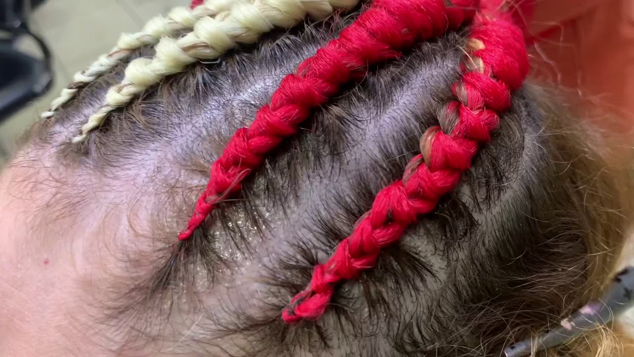 Comment faire des tresses plaquée facilement 😉😉