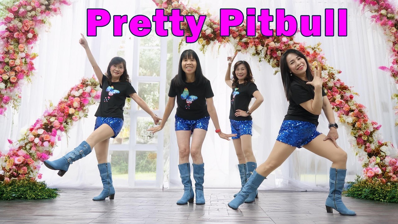 Pretty Pitbull Line Dance/Rachael McEnaney (USA) - October 2025