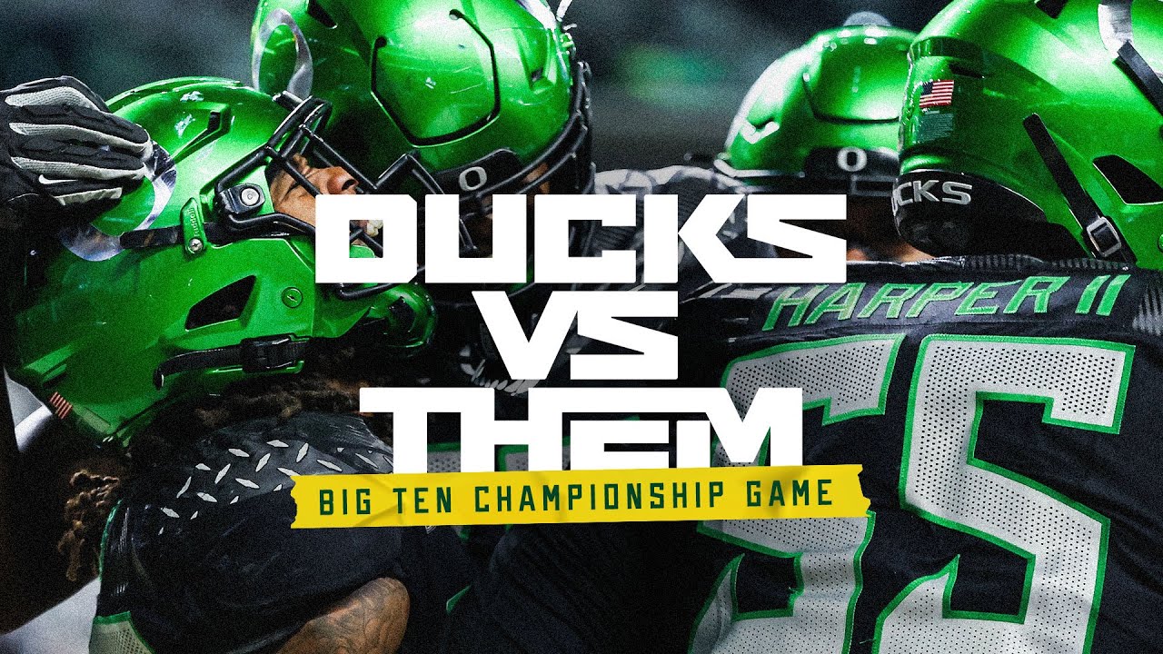 Ducks vs Them | 2024 Big Ten Football Championship Game | 