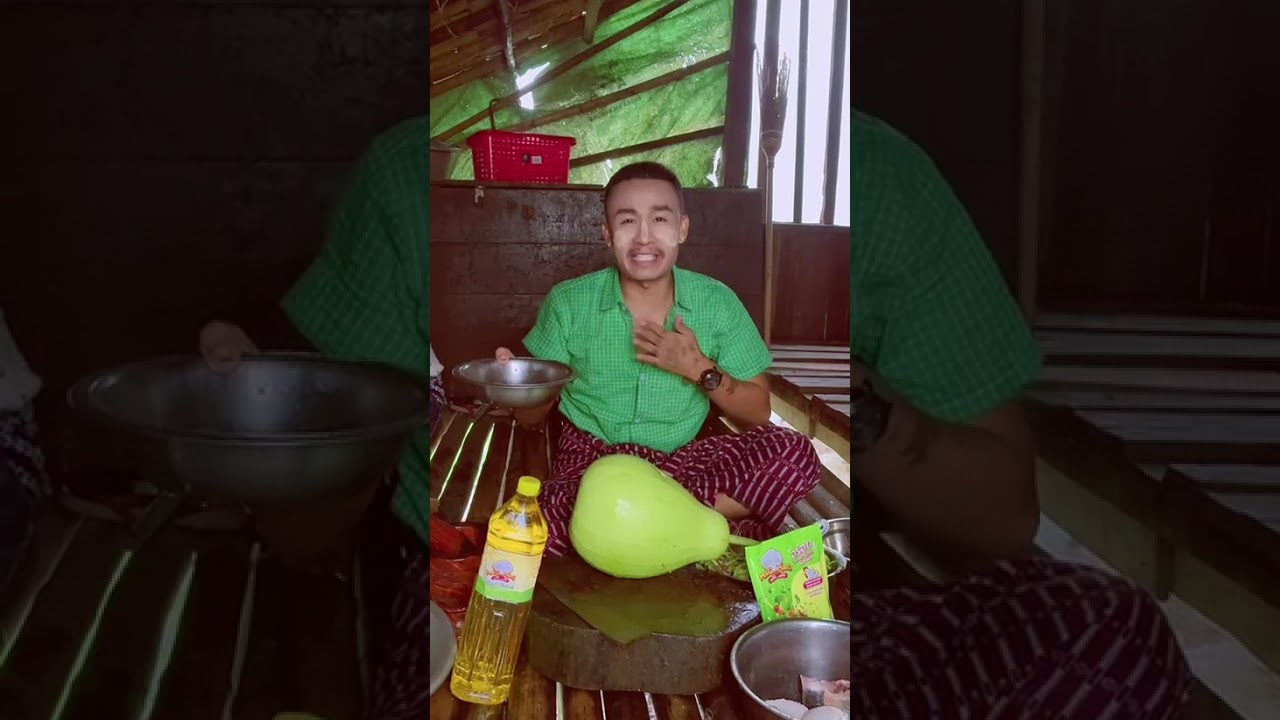 ဒီနေ့ကတော့ ငါးသလောက်ကို လဗြုသီးနဲ့ အားလုံးကို ချက်ကျွေးပါမယ် 🥰✨