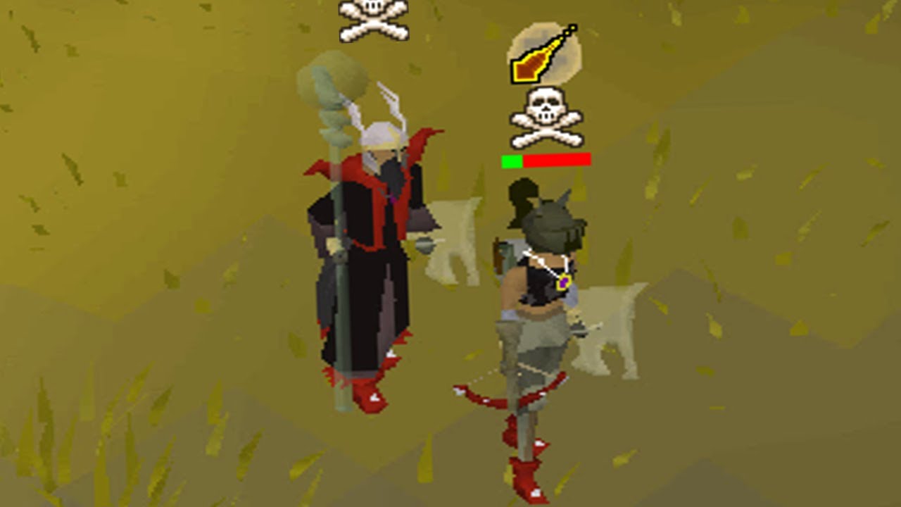 I did this so I could do more damage Pking