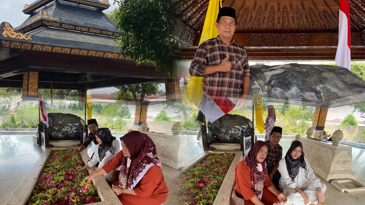 KE MAKAM BUNG KARNO BLITAR PRESIDEN PERTAMA INDONESIA🙏🏻
