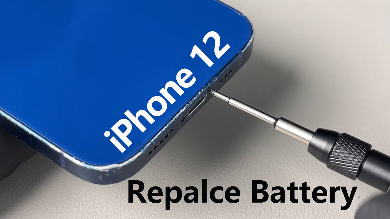 How to replace battery in your iPhone 12