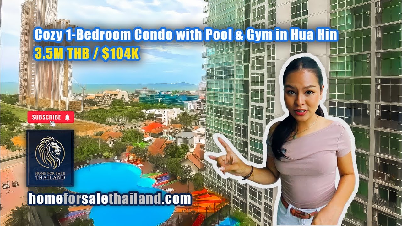 🌊 1-Bedroom Condo with Pool in Pattaya – 1.99M THB / $59K