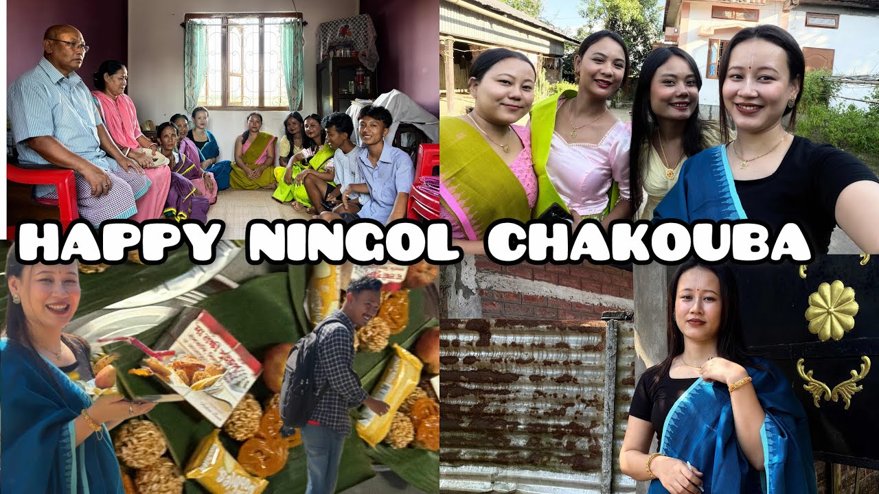 My first vlog / HAPPY NINGOL CHAKOUBA❤️@bindiyasingha711 @supriyasworld2907 