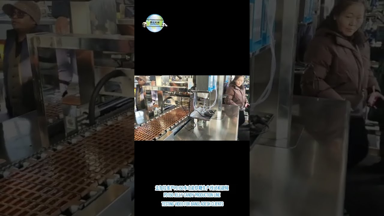 PD150 MULTI-FUNCTIONAL JELLY GUMMY CANDY PRODUCTION PROCESSING LINE MACHINE EQUIPMENT MACHINERY
