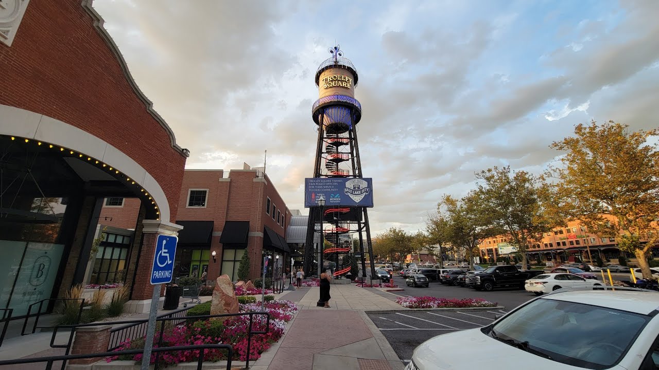 Exploring Trolley Square in Salt Lake City, a shopping mall near Downtown (September 11, 2025)