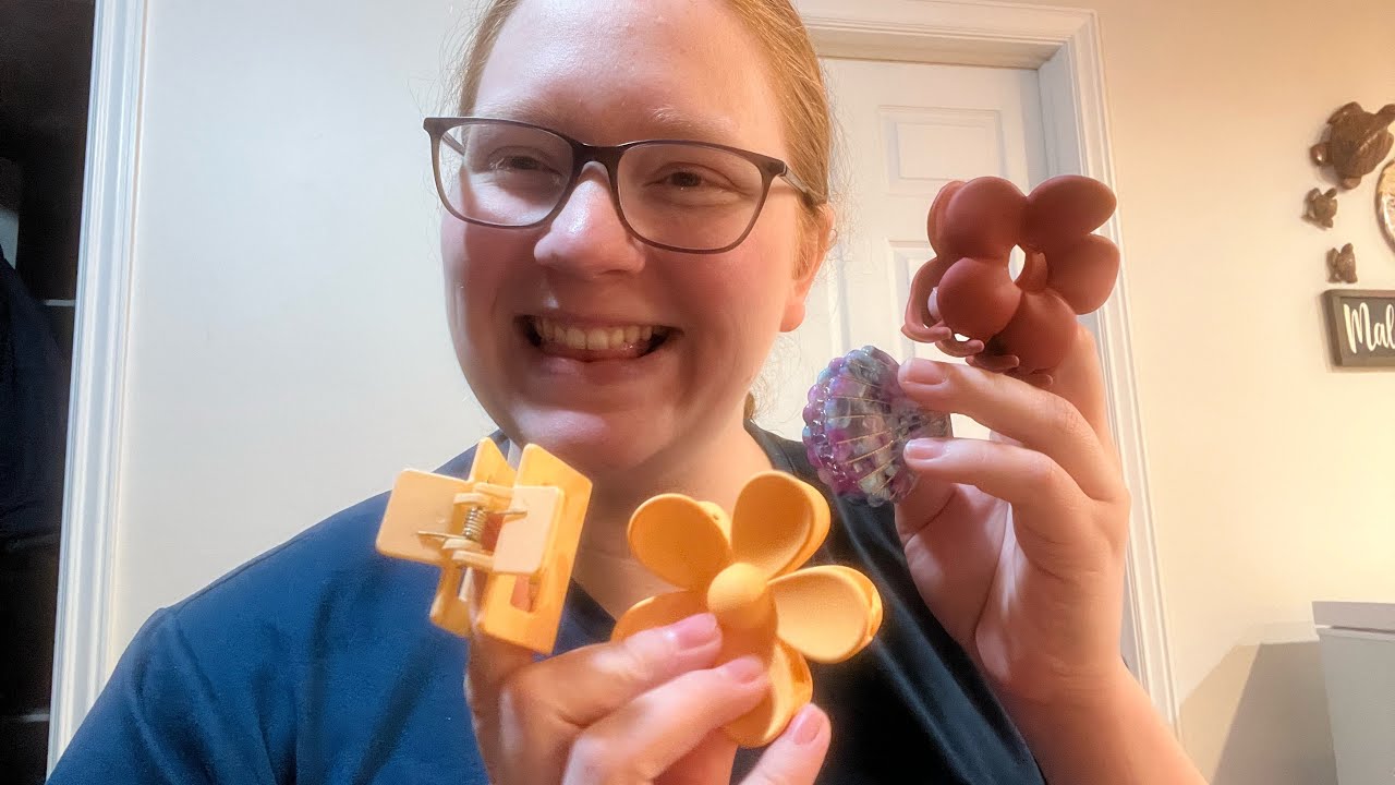 ASMR: LOFI clipping back your hair