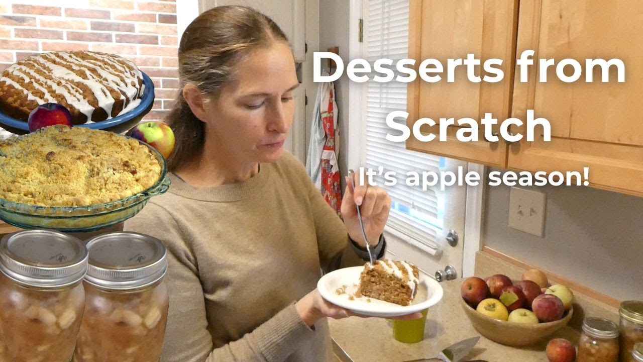 Simple Fall Inspired Homemade Apple Desserts: Dutch Apple Pie, Harvest Coffee Cake & More!