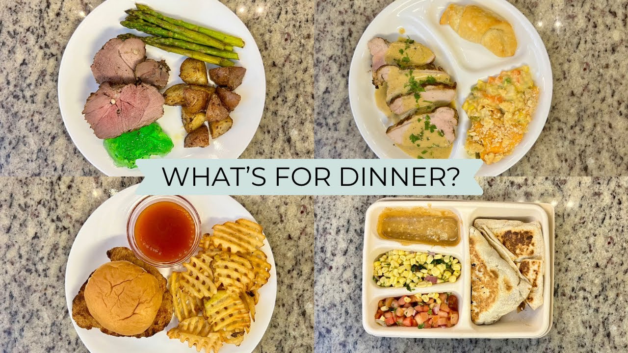 WHAT&rsquo;S FOR DINNER? | EASY & BUDGET FRIENDLY | REALISTIC WEEKNIGHT MEALS | DINNER INSPIRATION