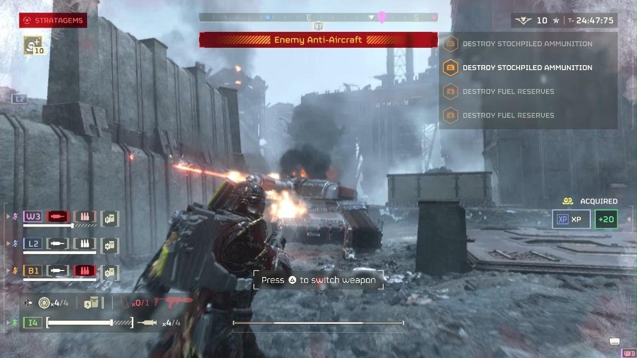 HELLDIVERS 2 karma is a real B