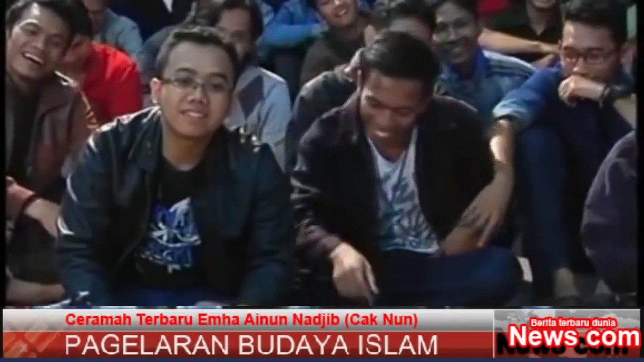 Pagelaran budaya islam CAK NUN